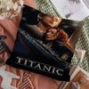 Titanic Movie Poster Classic Romantic Love Maple Design Cushion Cover Happy Autumn Harvest Decor Holiday Decorati Pillow Cover
