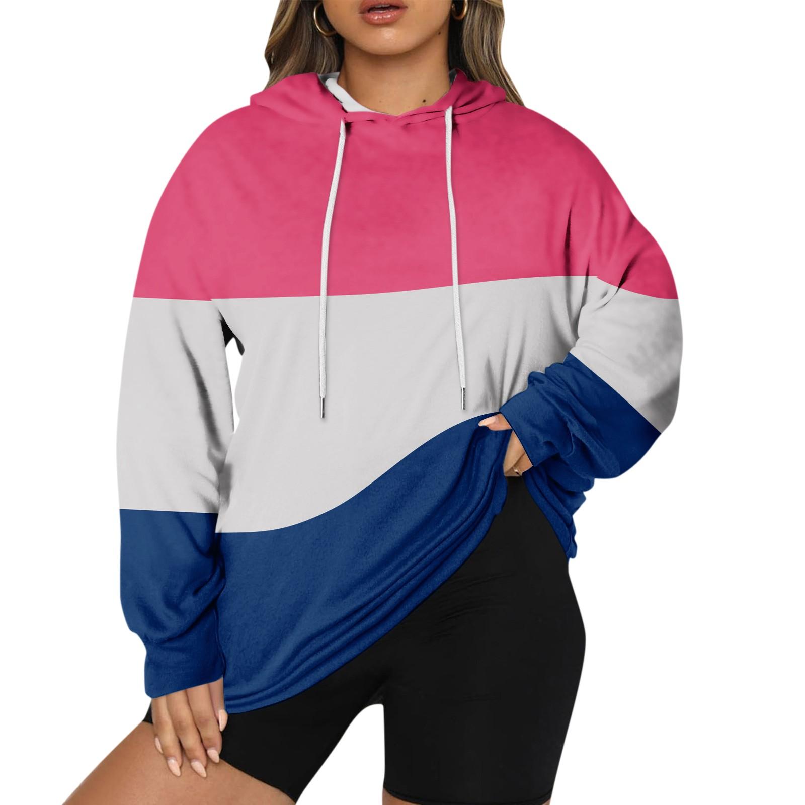 

Женский пуловер больших размеров с капюшоном и столярным принтом, толстовка с длинным рукавом и капюшоном XXXXXL