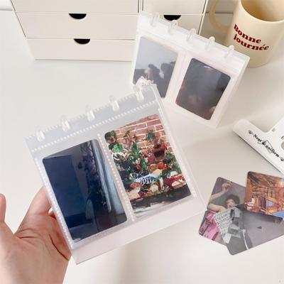 Transparent Desktop Photo Album  DIY Photocard Holder Decor Simplicity Idol Card Picture Display