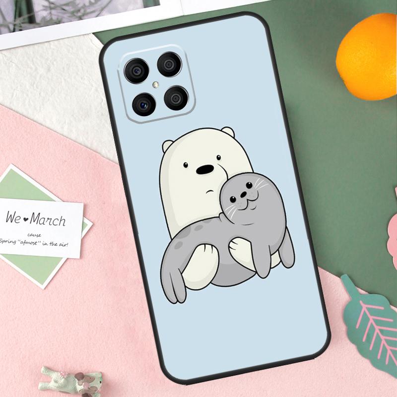 Baby Seals Case For Honor 200 Lite 50 70 90 X9b X9a X8b X8a X8 X9 X9c Honor Magic 7 Pro 5 6 Lite Cover