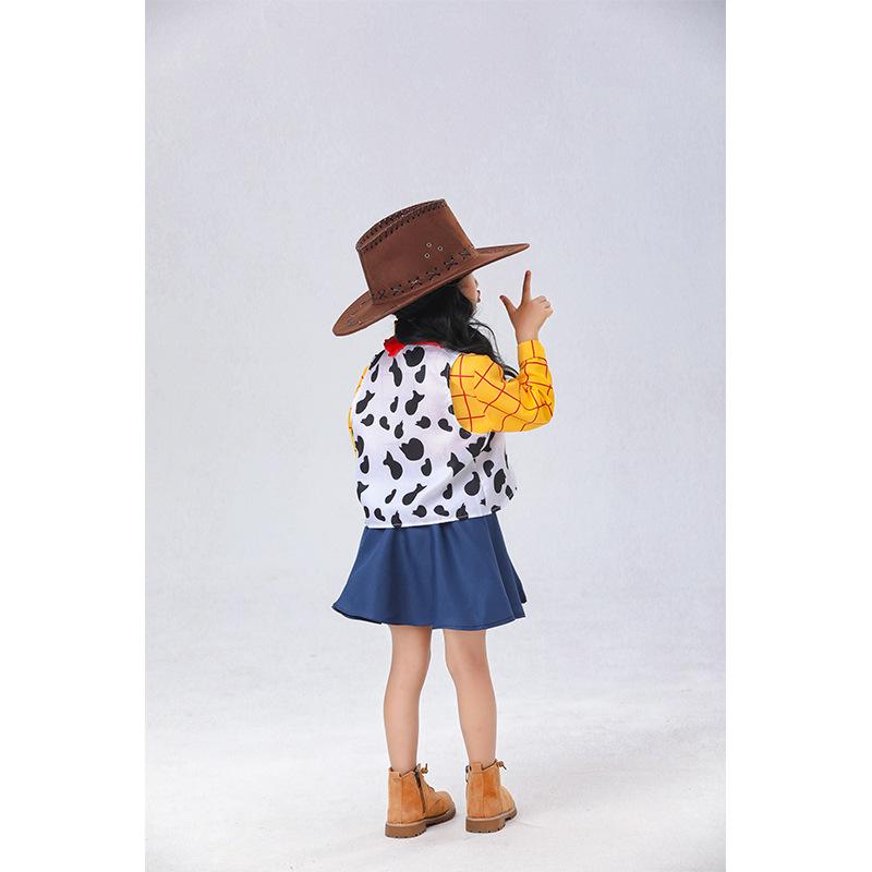 Cosplay Halloween, Toy Story cosplay Woody, children's costumes Western cowboy costume party stage costumes