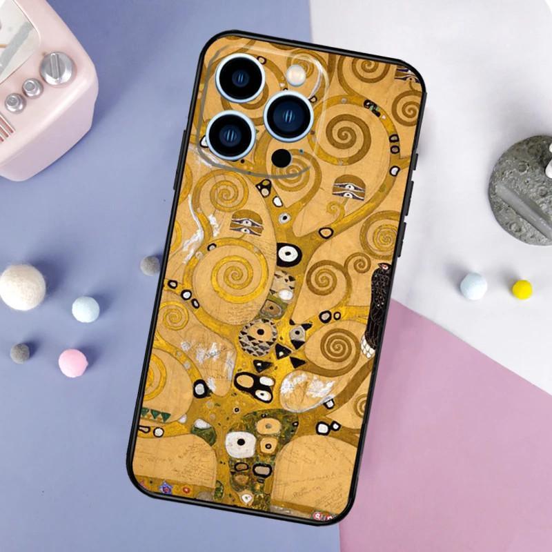 Чехол для мобильного телефона Apple IPhone15Plus Чехол для мобильного телефона с абстрактной картиной Густава Климта Отправил фотографию.