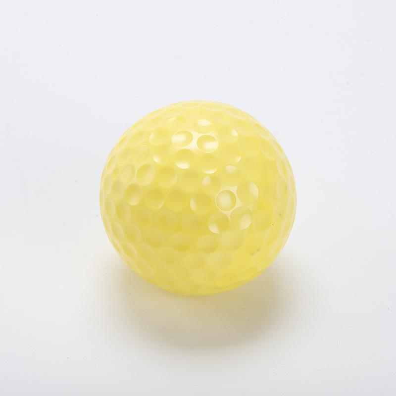 Durable Dog Toy Balls Bite-Resistant Floating Rubber Golf Ball Interactive Chew Fetch Toy for Small Medium Dogs 5