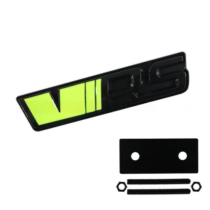 Car Front Grille Badge Side Fender Rear Trunk Emblem Logo Sticker Decal