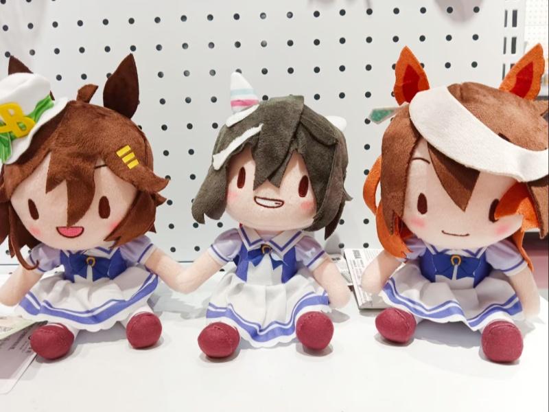Genuine Uma Musume Pretty Derby Fuwa Petit Plush Dolls Kitasan Black Satono Diamond Manhattan Cafe Anime Fufu Toys For Gift