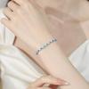 Light Luxury Blue Rectangular Turquoise Bracelet for Women – Premium Elegant Delicate Hand Jewelry