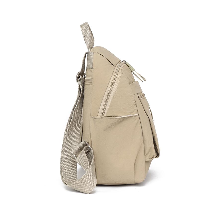 Neuer Stil Sommer Damen Umhängetasche Leichter Faltbarer Nylon Rucksack Handtasche Lässige Geldbörse