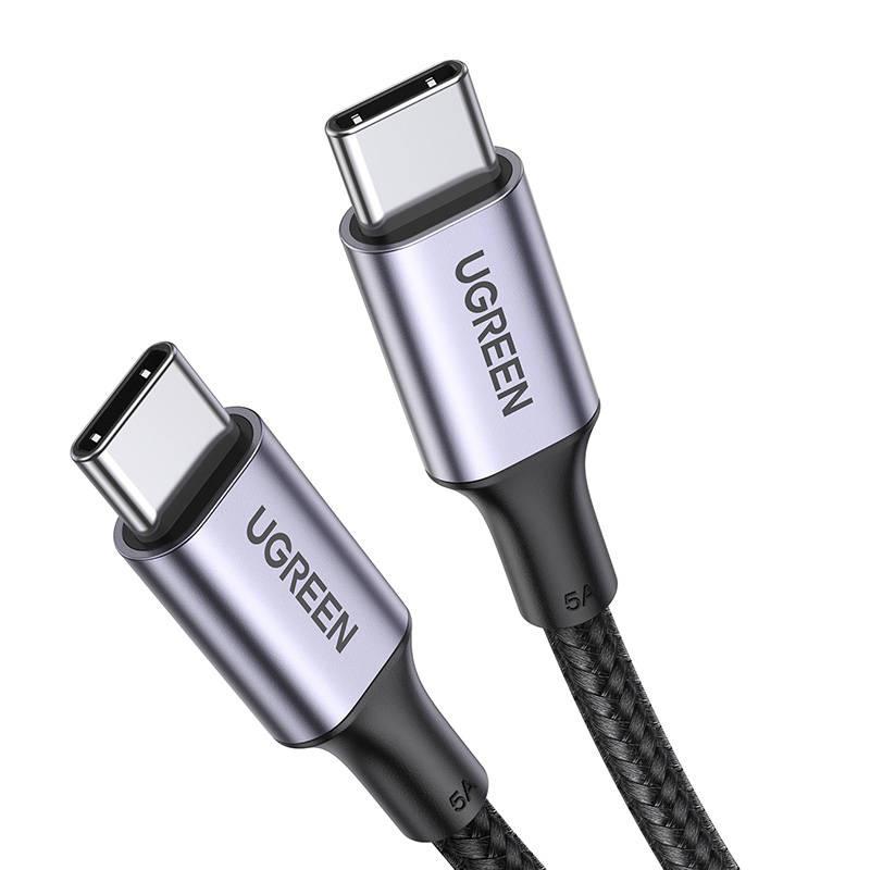 Ugreen Us316 USB-C To USB-C Cable, 100W, 5A 0.5M (Black)
