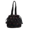 Women's Crossbody Bag Cherry Embroidery Shoulder Bag Commuter Small Tote Bag
