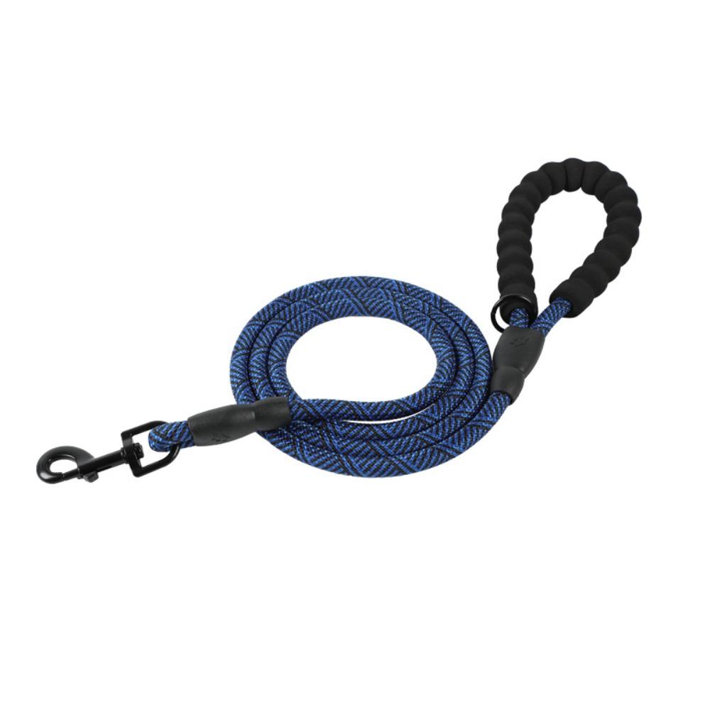 

12mm*180cm Pet Leash Comfortable Grip Dog Training Leash Dog Walking Leash Outdoor Activities синий