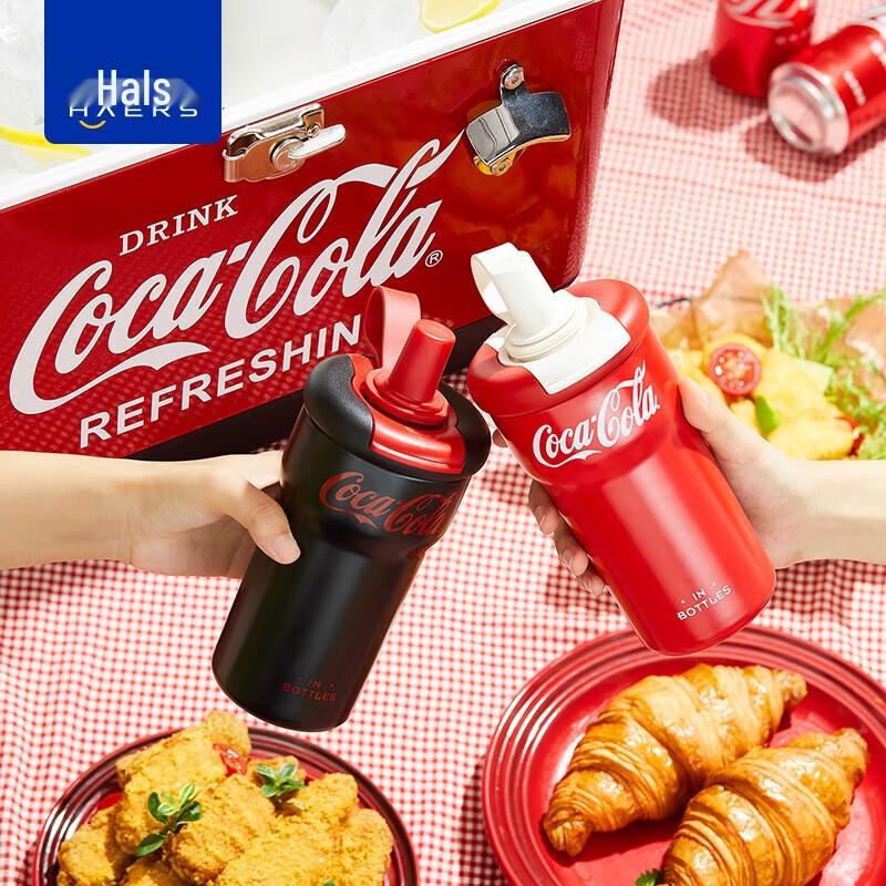 HAERS Coca-Cola 500ML Insulated Straw Cup