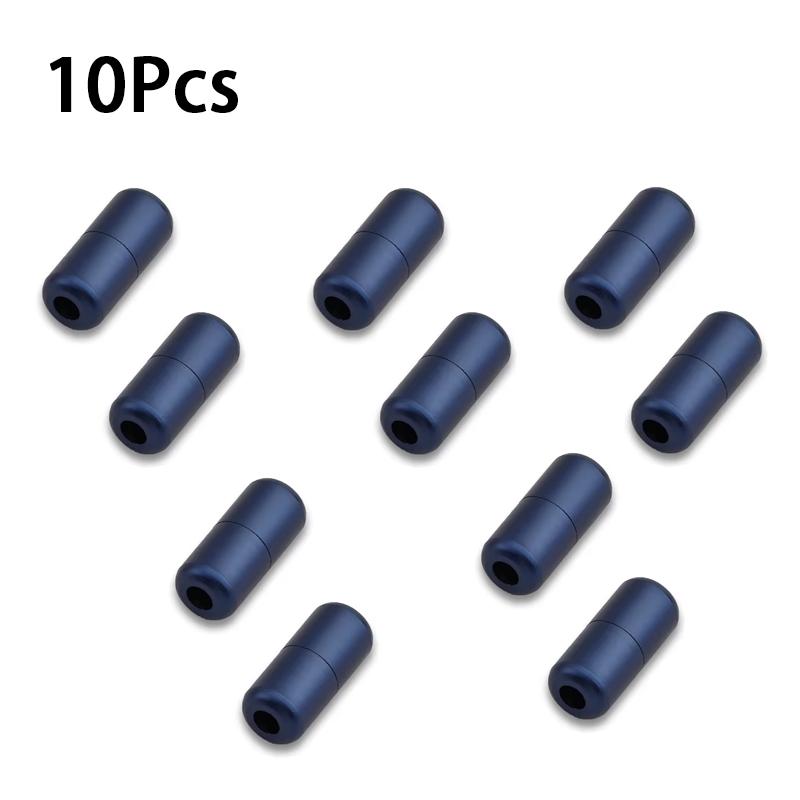 10Pcs NEW Quick-Release Shoelace Buckle Aluminum Metal Buckle Men's and Women's Sneakers Elastic Shoelaces Accessory