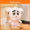 Plush Crayon Shinchan Doll Keychain Accessory Backpack Pendant Children Gift