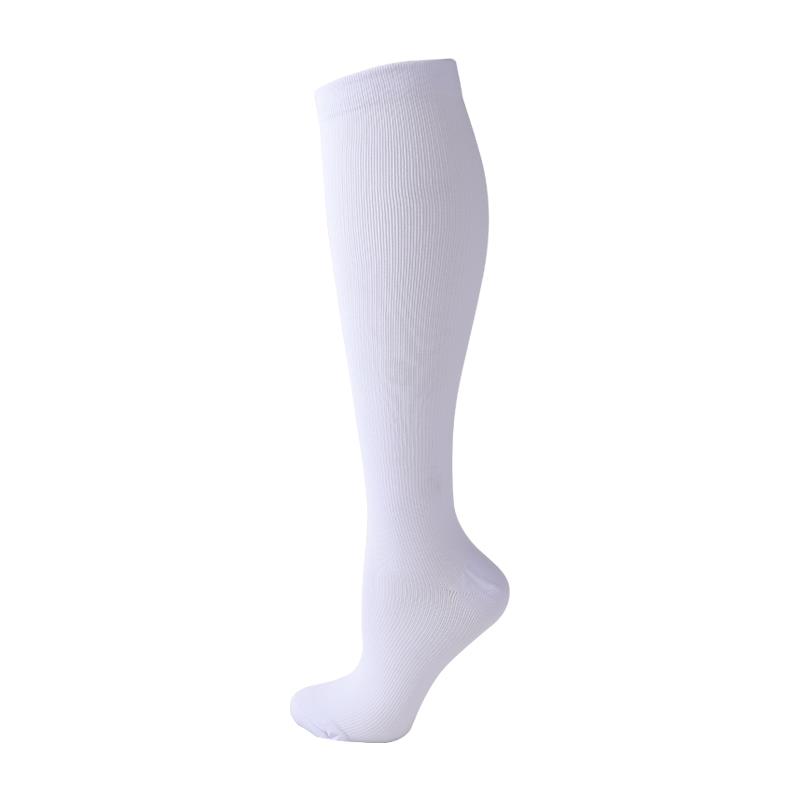 26 Styles Compression Candy Color Stocking Blood Circulation Promotion Slimming Compression Socks Anti-Fatigue Comfortable Socks