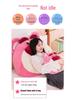 Large Plush Strawberry Bear Hug Backrest Pillow Toy