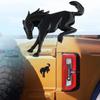 1Pcs Bronco Rear Tailgate 3D Horse Badge Emblem Decal A1Logo Sticker for Ford Bronco Accessories