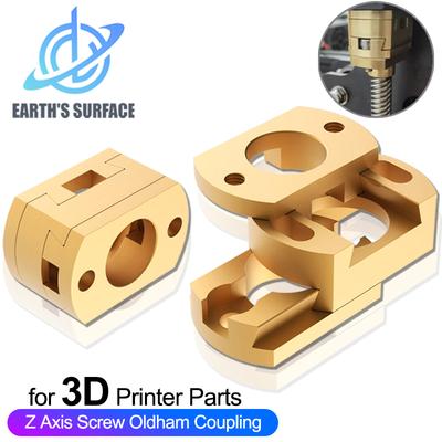 Oldham Kaplin için 3D Yazıcı Parçaları T8 Z Ekseni Yuvarlak Hatveli Vida Ender 3 Pro için Esnek Isıtma Yatağı 16mm Dişli Delik