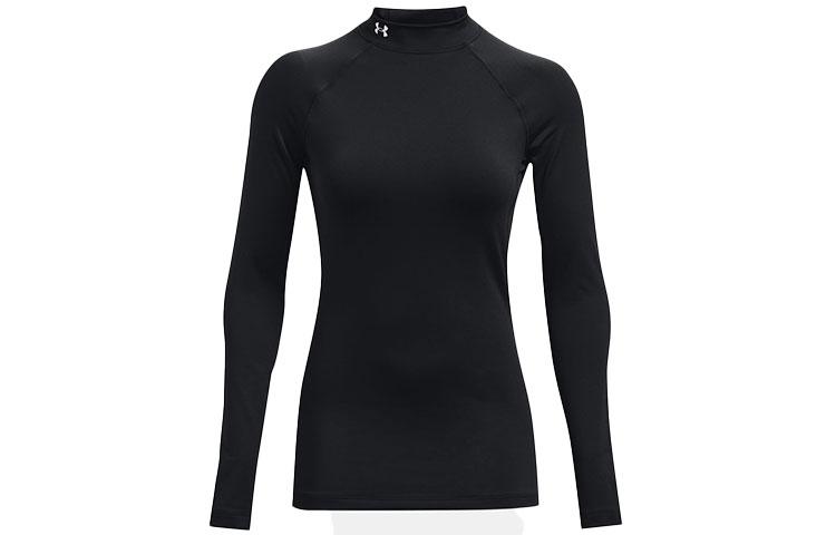 Женская футболка Under Armour с рукавом реглан, черная, 1368702-001 L