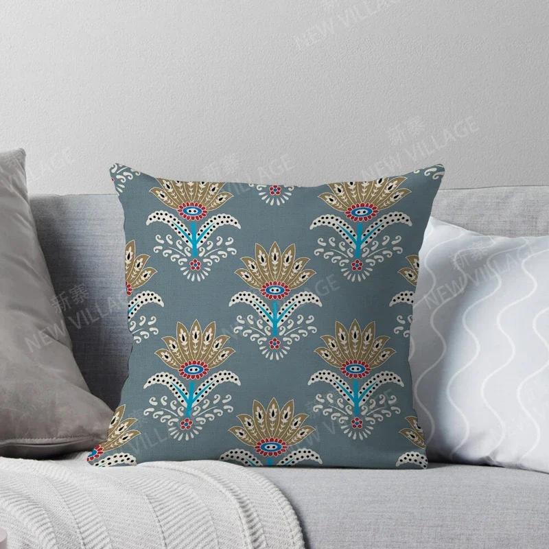 Fall Home Decor Autumn Living Room Throw Pillow Cover Sofa Boho Cushion Cover Morocco