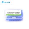 PIORPOY 100 Pcs Dental Silicone Instrument Code Rings Colorful Identification Code Circle For Dentistry Tools Dentists Products