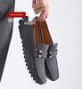 Men's K1006 Moccasins Loafers – Spring/Summer Suede Slip-On, Low-Top, Flat Bottom, Large Size Casual Driving Shoes.