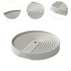 Supporto per Vaso da Fiori con 4 Ruote Nascoste, Carrello Rotondo per Piante da Giardino, Interni,