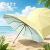 Simple Sun Umbrella, Automatic High-value Color Glue, Weather and Rain Shading, Portable Anti-ultraviolet Women's Folding Umbrella