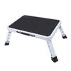 RV Step Stool 3 Gears Height Adjustable Non Slip Wide Finish 150KG Load Capacity RV Platform Step Stool