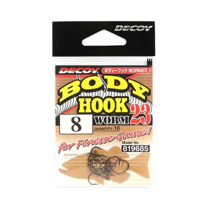 Decoy Worm 23 Body Hook for Wacky Rig Size 8 (9685)