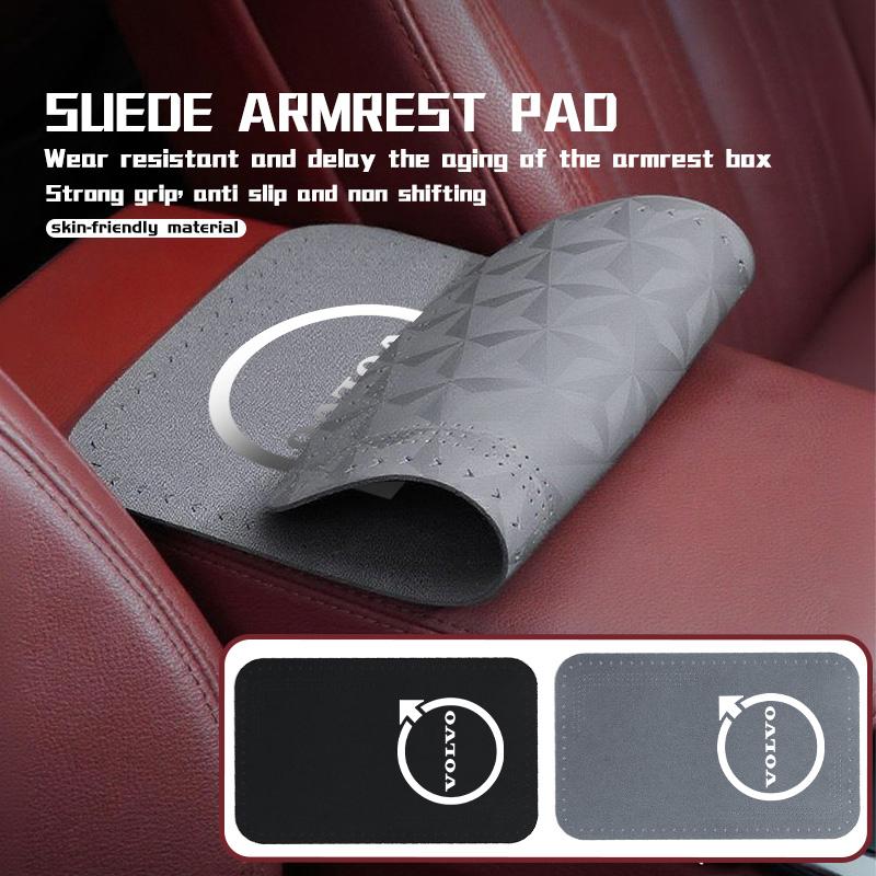 Car Armrest Cover Mat Waterproof Non Slip Storage Box Pad For Volvo XC90 XC60 C30 S60 C70 XC40 V40 XC70 V70 V60 V90