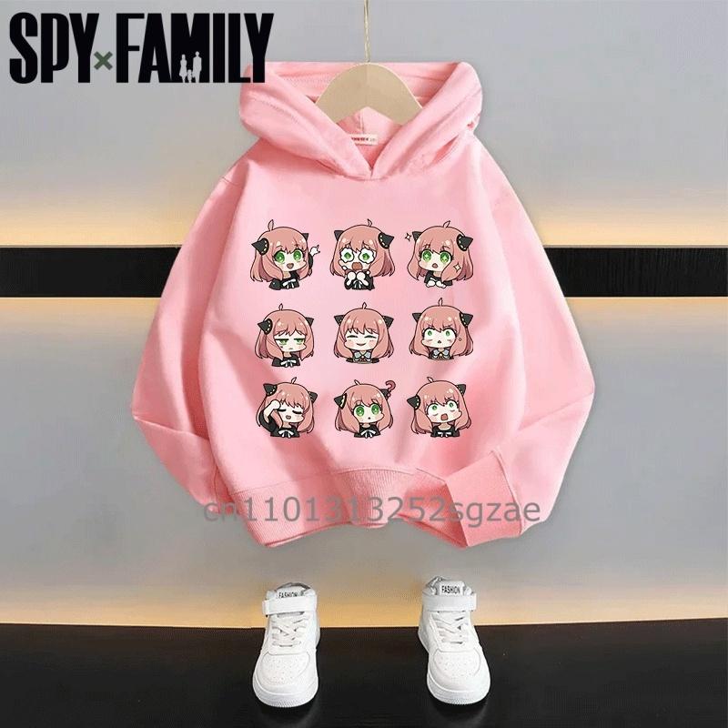 

Kids Spy x FAMILY Yor Forger Pullover Hoodie, Cute Anime Character Long Sleeve Loose Fit Sweatshirt, Cozy Casual Top for Toddler 100