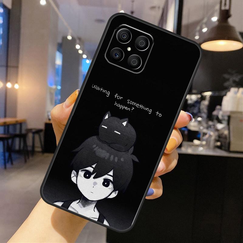 

Omori Phone Case For Huawei P30 P20 P40 Lite P50 Pro P Smart 2019 Nova 5T Honor 50 X8 X9 Cover Huawei P30 Pro