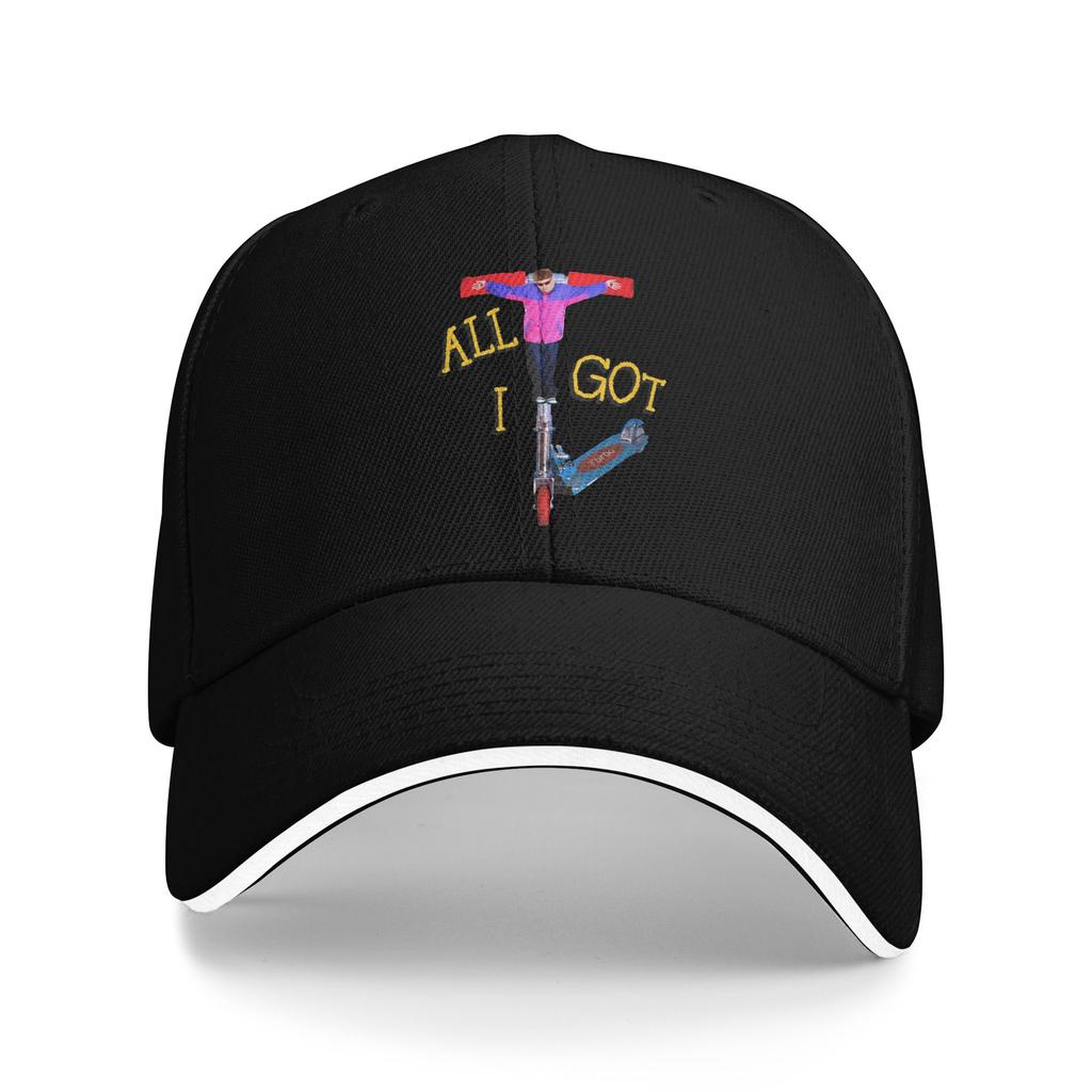 Oliver Tree Rapper Rip Baseball Caps Retro Sandwich Hat Unisex Women Breathable Sun Hat Fishing