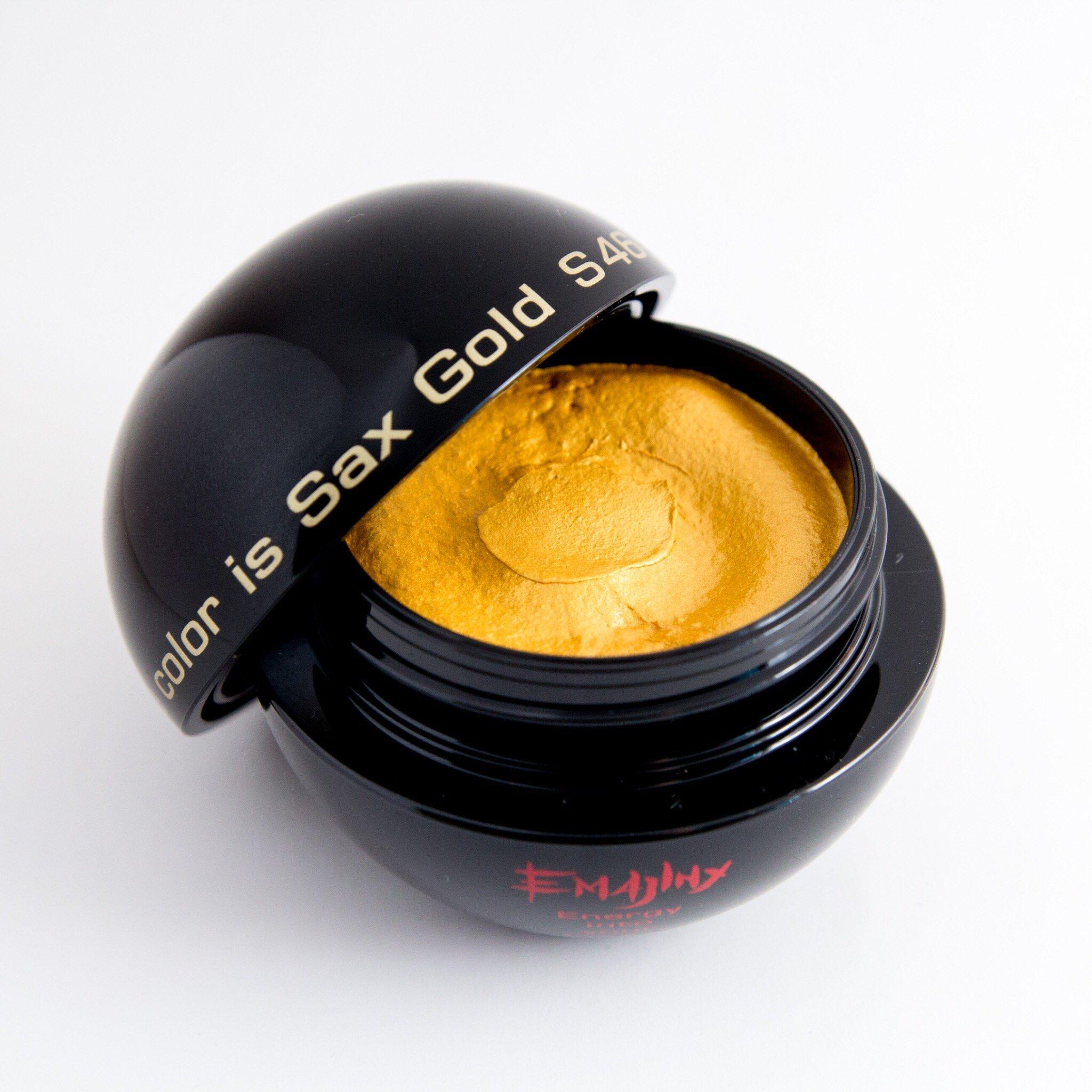 

EMAJINY Sax Gold S46 Краска для волос Золотая в 30 г (Золотой воск) [Сделано в Японии] [Без запаха]