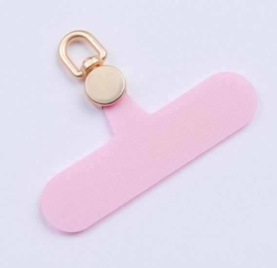 3PCS 360 ° Rotation Metal Head Mobile Phone Strap Clip Patch Firm Phone Lanyard Anti Loss Nylon Gasket Phone Case Connect Card
