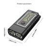 Dual Core Led Flashlight Waterproof Lightweight Rechargeable Outdoor Camping Strong Light Long-Range Portable Keychain Light