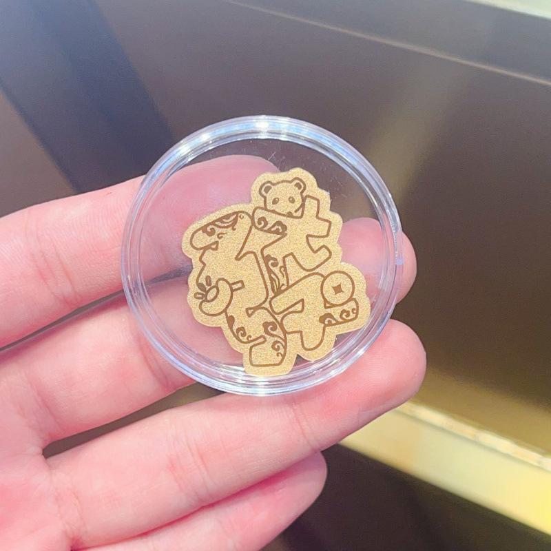 999 Pure Gold New Year Phone Sticker - Attract Wealth & Joy, Perfect Gift for Children or Girlfriend