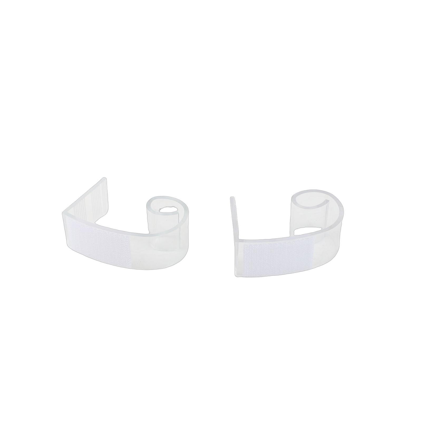 Sportssss 25Pcs Table Skirting Clips Transparent Plastic Tablecloth Clamps For Picnic Wedding Hotel Tables