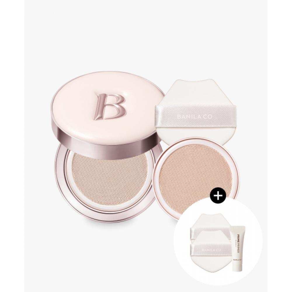Banilaco Essence Skin Dew Cushion  Main Item+refill Dew cushion 22.5 natural beige (original+refill)