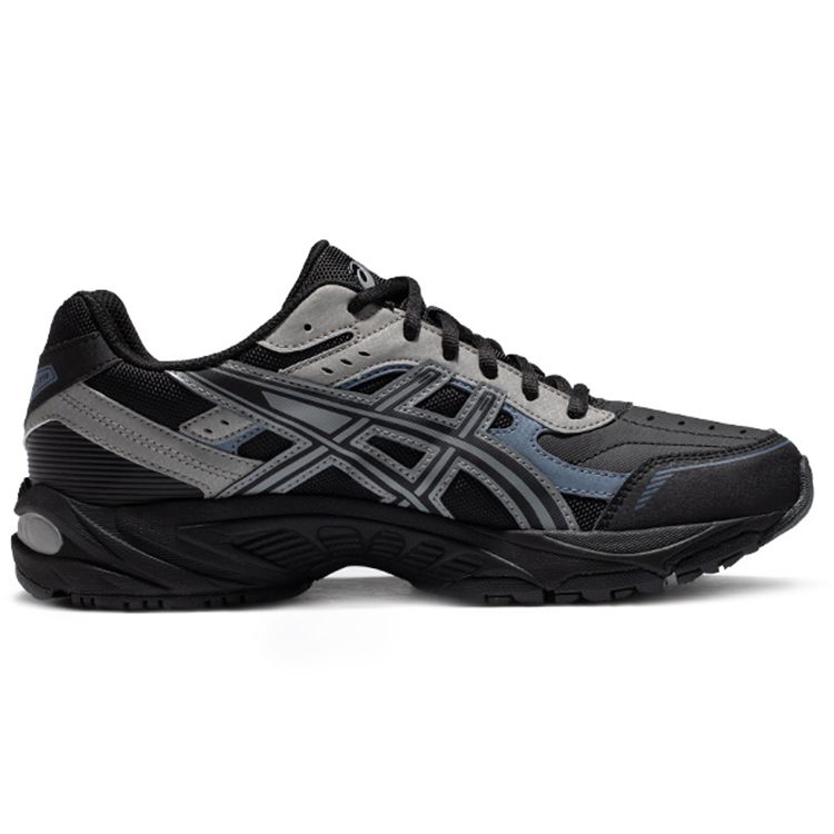 Asics Gel-170 Fabric Synthetic Leather Comfortable Sports Durable Low-Top Lifestyle Shoes Men Shoes Black Gray 1203A213-001