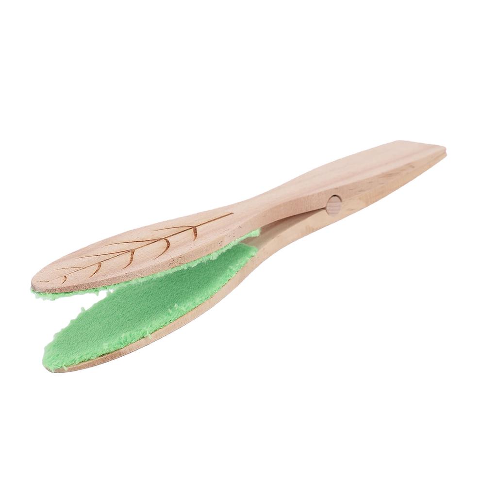 Leaf Cleaning Tongs Double Sided Leaf Shaped Plant Leaf Lint Cleaner Multi Purpose for House Plants