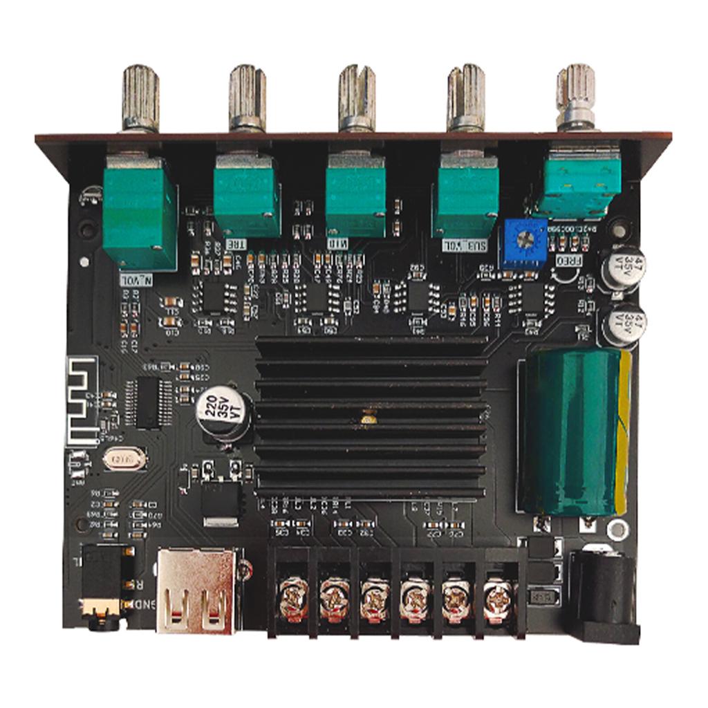 Audio Amplifier Board TWS Bluetooth 2.1 Sound Channel Subwoofer Stereo Amp Module