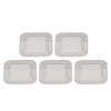 5Pcs Bordered Adhesive Dressing Pad Waterproof Individually Packed Wound Dressing Pads for Bedsore Pimple Ulcer