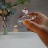 High Borosilicate Glass Teapot, Kung Fu Style Flower Design, Women's Household Kettle, In Stock