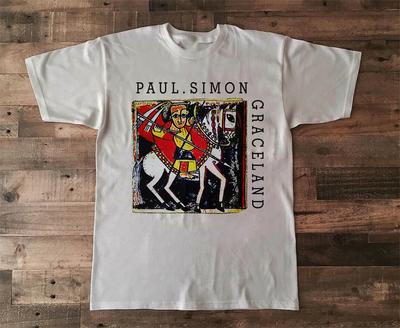 Paul Simon Koszulka z trasy Graceland Rozmiar S-5XL Koszulka Unisex