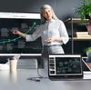 Ugreen CM512 Multiport USB-C Hub: Dual USB-A 3.0, HDMI, Ethernet, SD/TF Card Reader, 100W Power Delivery - Gray