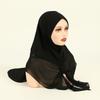 New Instant Hijabs Bonnet Hijab Muslim Woman Shawls Femme Muslim Woman Hat Modale Hijab Undercap Head Scarf Headwraps For Women