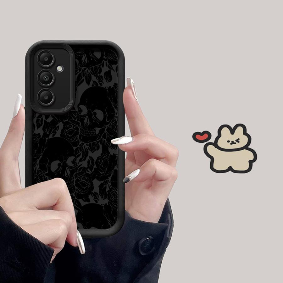 

Case for Samsung Galaxy A51 A73 A15 A16 A53 A54 A35 A36 A12 A13 A34 A56 A26 A32 A71 A72 A23 Phone Cover Cool Skeleton Galaxy A72