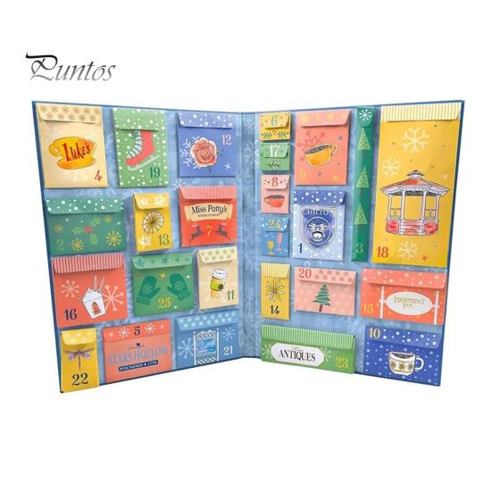 

Адвент-календарь Гилмор 25 дней, вдохновленный сериалом Гилмор, календарь обратного отсчета Пустой конверт, сумка, адвент-календарь Гилмор, подарок для фанатов A