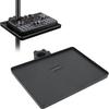 Dilwe Sound Card Tray, Heavy Duty ABS Tray for Standard Speaker Stand & Microphone Stand Rack, Adjustable, Easy Installation, Wide Application, Tray